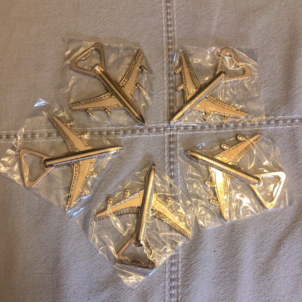 5 Jet airplane bottle openers